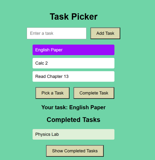 task list image